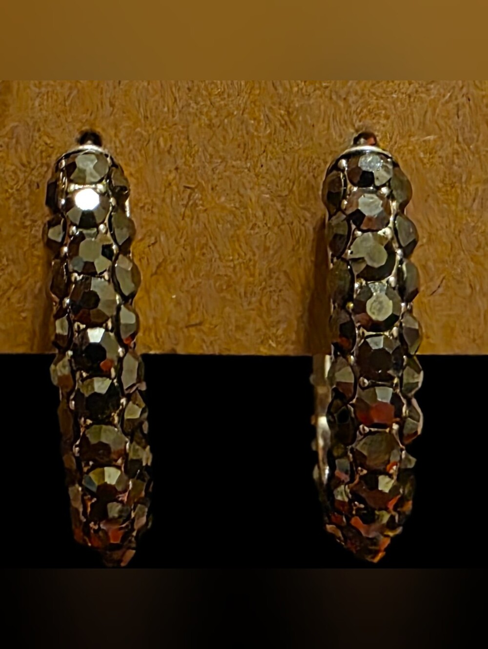 Sparkle Hoop Earrings